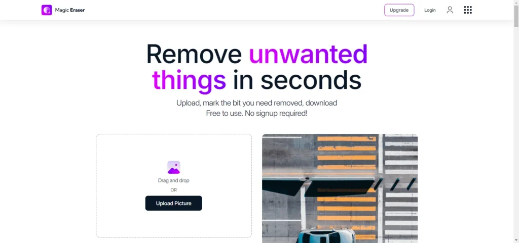 magic eraser ai remove unwanted objects from image free !