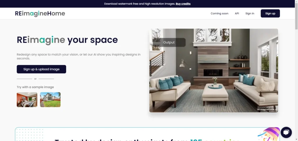 reimagine home ai