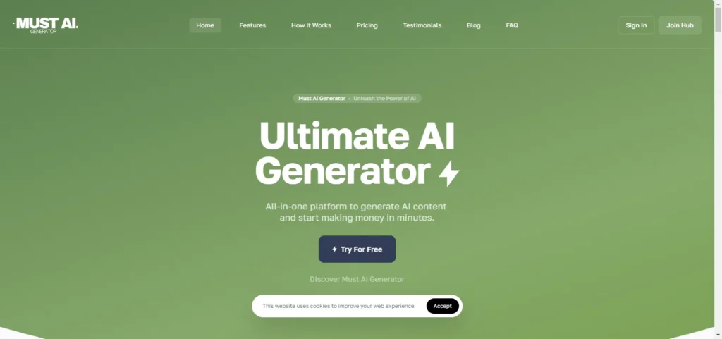 must ai generator