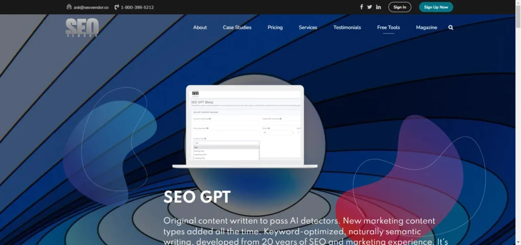 seo gpt