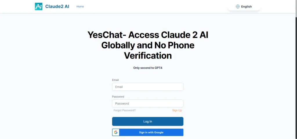 yeschat free claude 2 globally